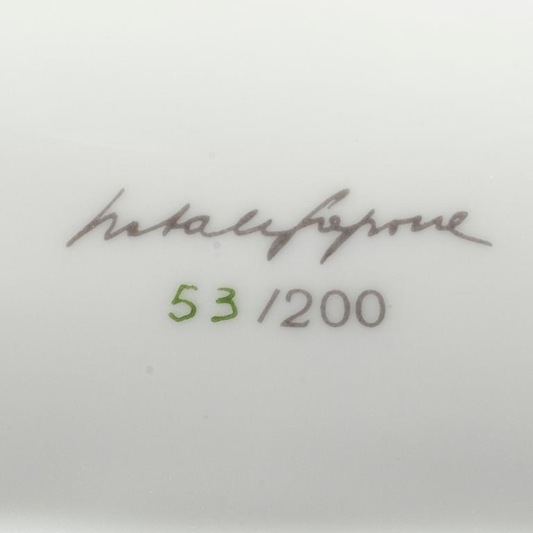 NATALE SAPONE, a porcelaine sculpture from Rosenthal, numbered 53/200.