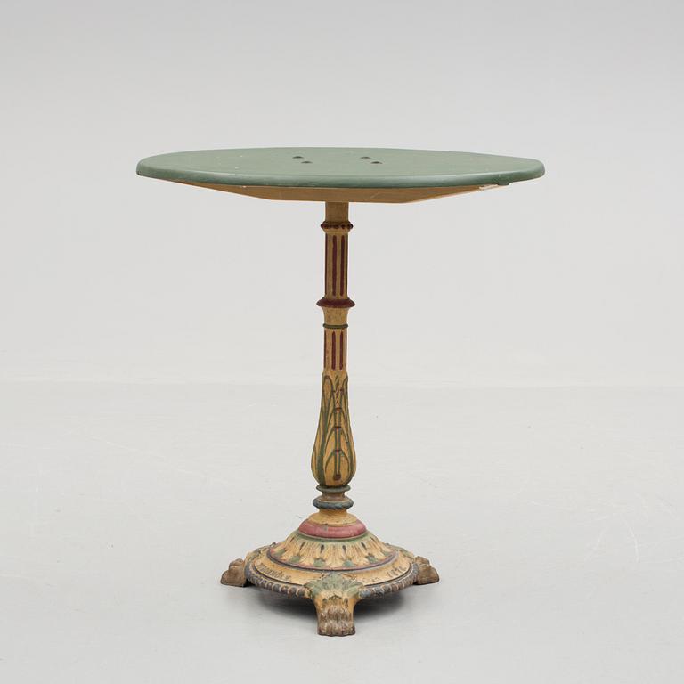 TRÄDGÅRDSBORD, gjutjärn, J & C.G. Bolinder, 1900-tal.