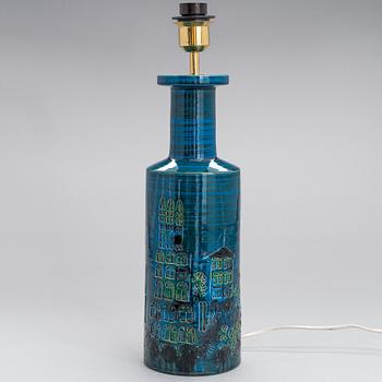 A ceramic table lamp of the 'Campus' series, for Bitossi, Italy 1960s.