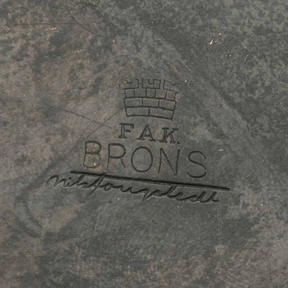 NILS FOUGSTEDT, skål med lock 1900-talets första hälft.