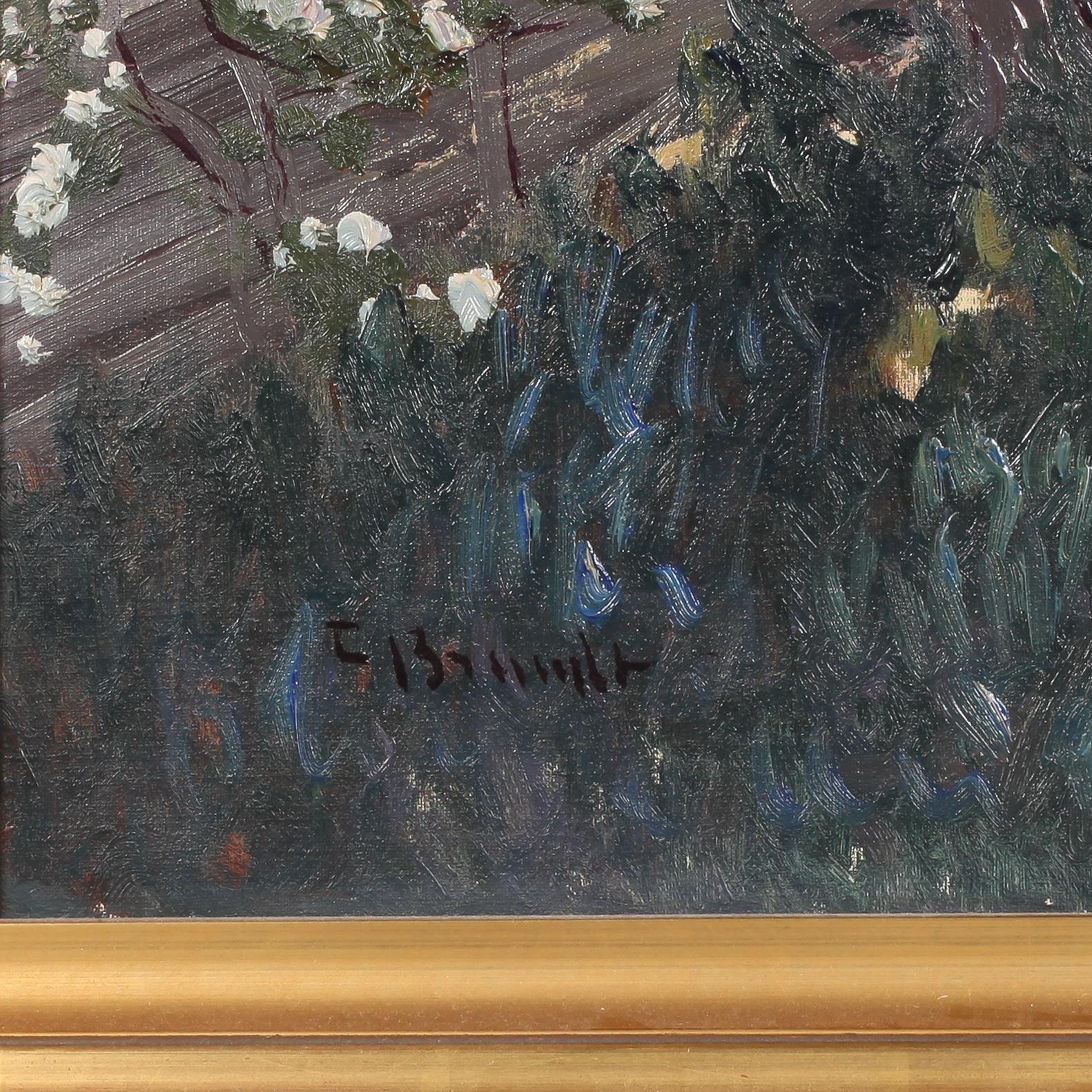CARL BRANDT, olja på duk, signerad.