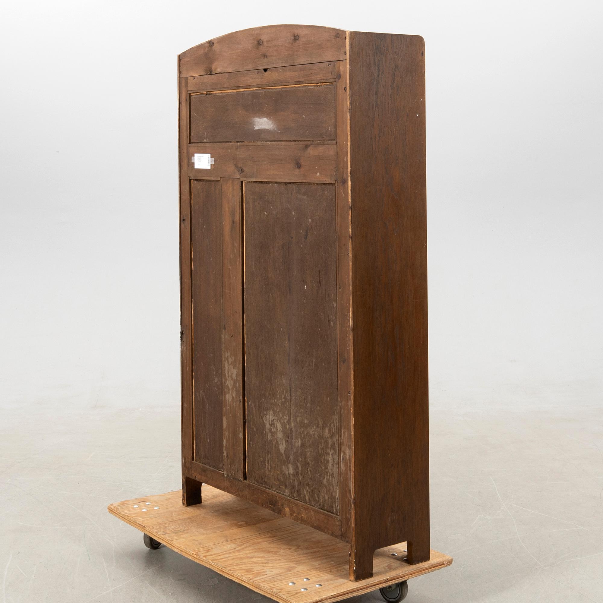 Bookcase Art Nouveau early 20th century.