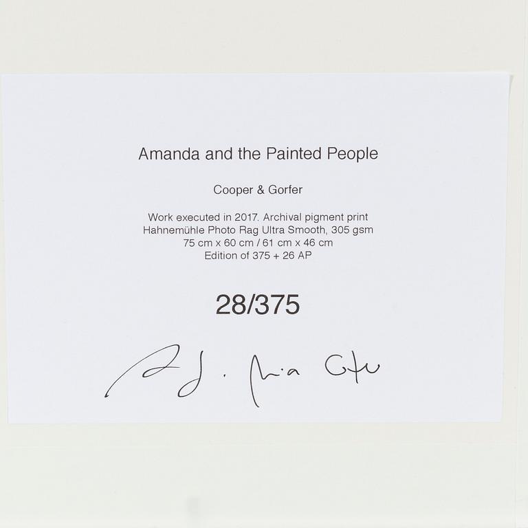 Cooper & Gorfer, archival pigment print, signerad 28/375 a tergo.