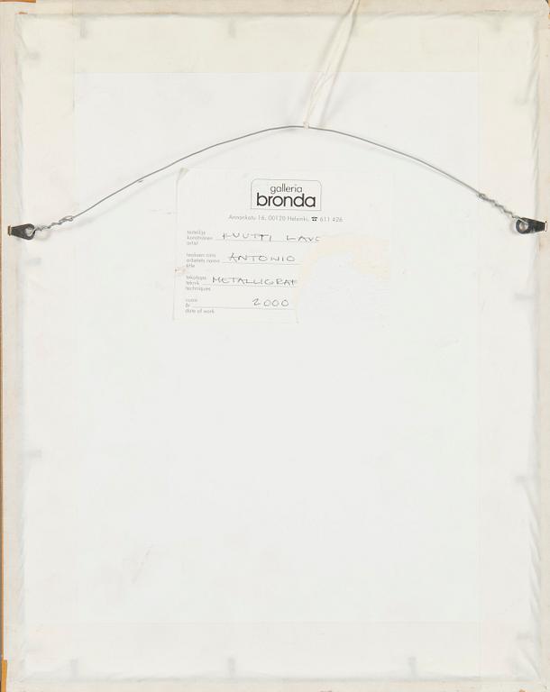 Kuutti Lavonen, "Antonio".