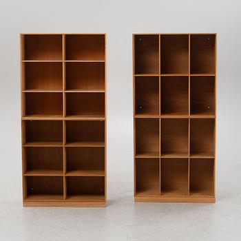 Mogens Koch, a set of four bookcases, Rud Rasmussen, Denmark, 1960's.