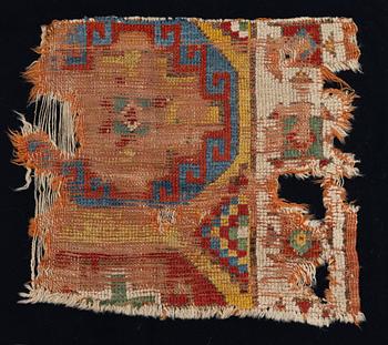 An 18th century Cappadocia 'Memling Gül" fragment, c. 55 x 58 cm.