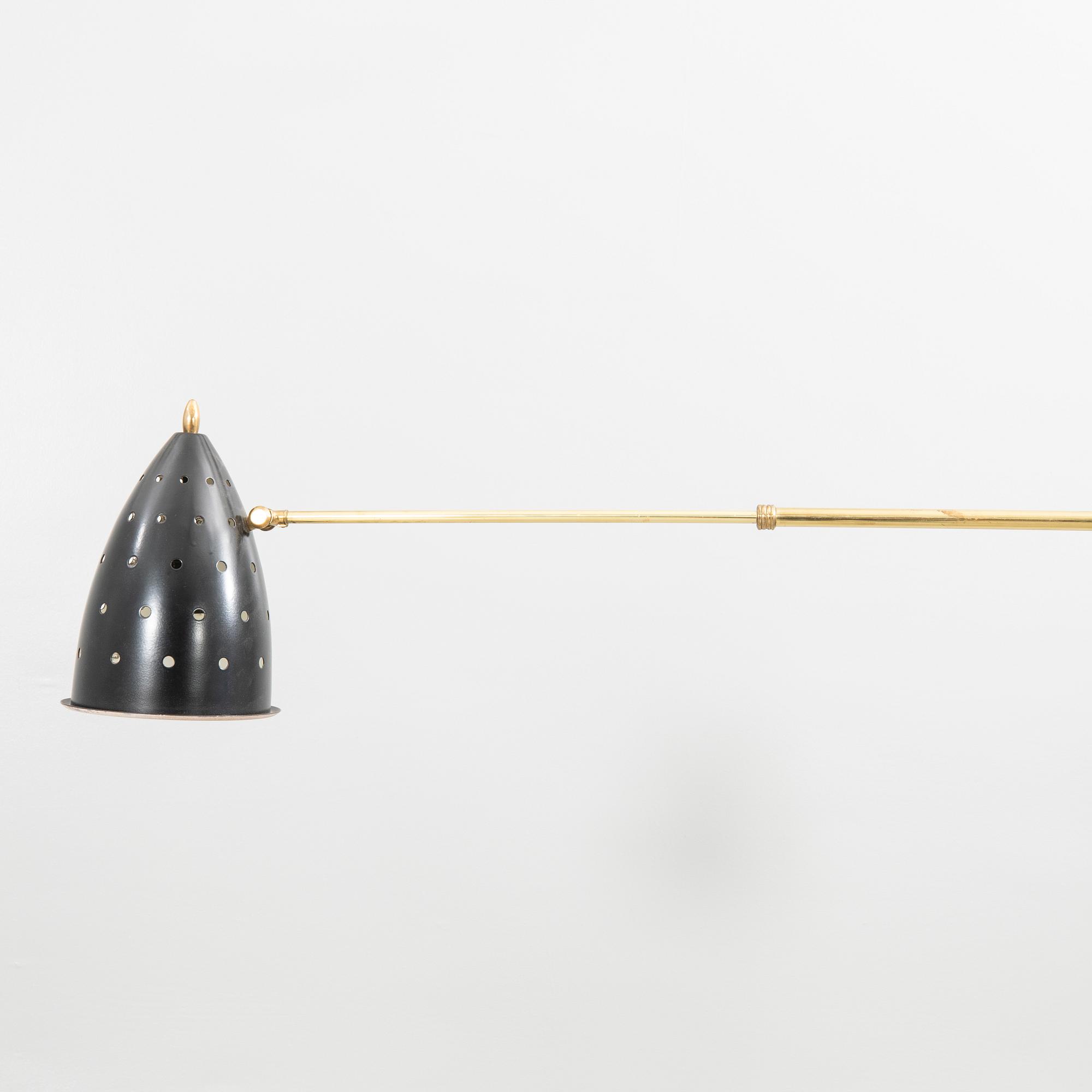 Wall lamp, Eskilstuna Armaturfabrik, mid-20th century.