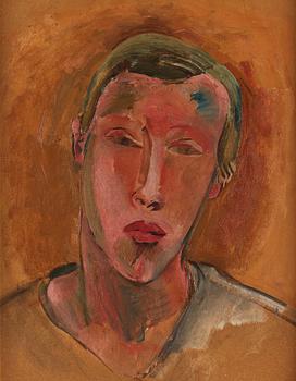 582. Vera Nilsson, Portrait of a young man.