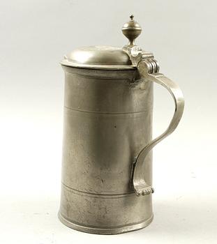 CYLINDERSTOP, tenn, märkt på locket MAZZZ 1720.