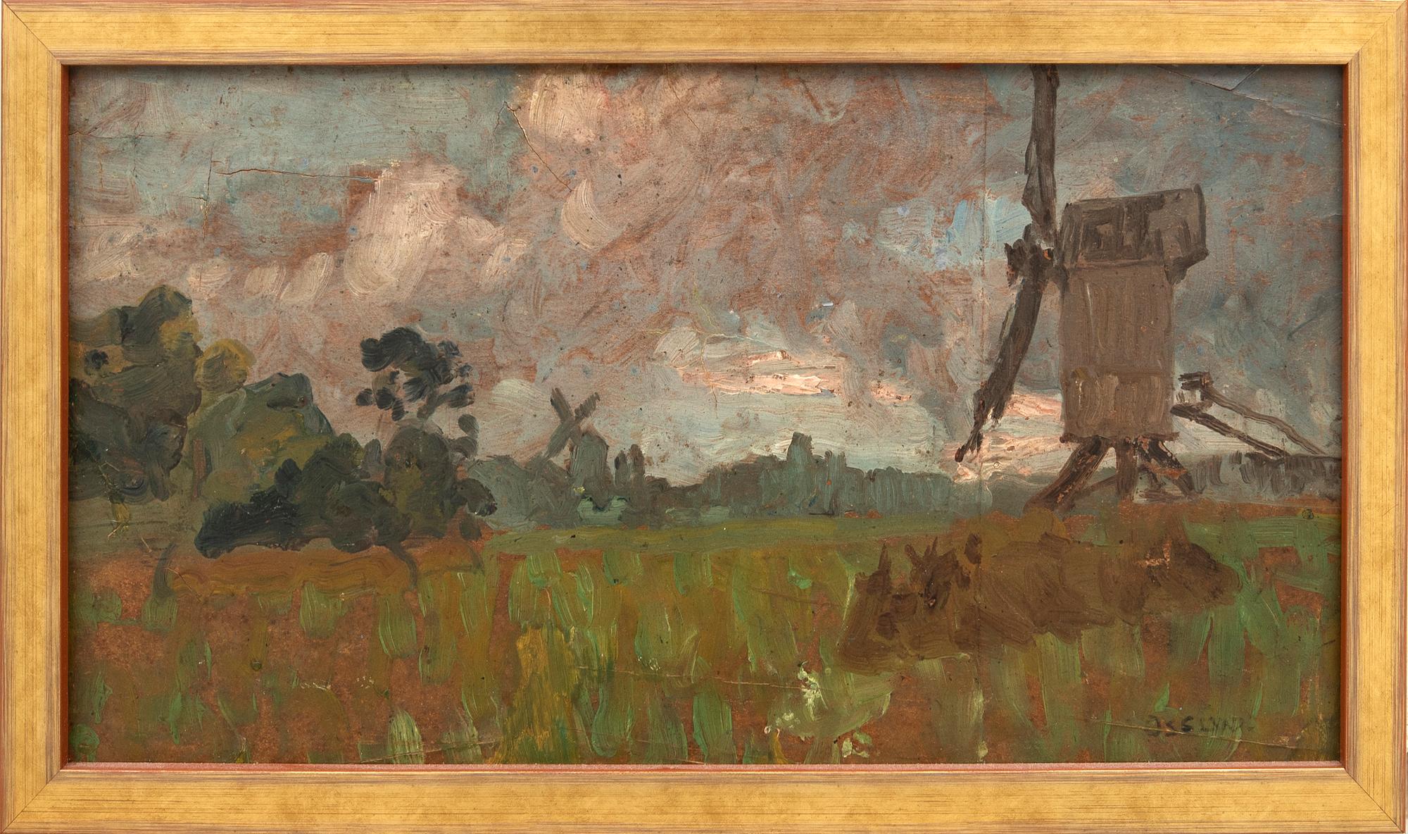 Helmer Osslund, Motif from Holland.
