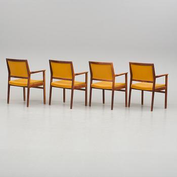 KARMSTOLAR, 4 stycken, 1960-tal.