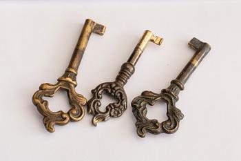 SKRIVSKÅP, rokokostil, 1900-takets andra hälft.