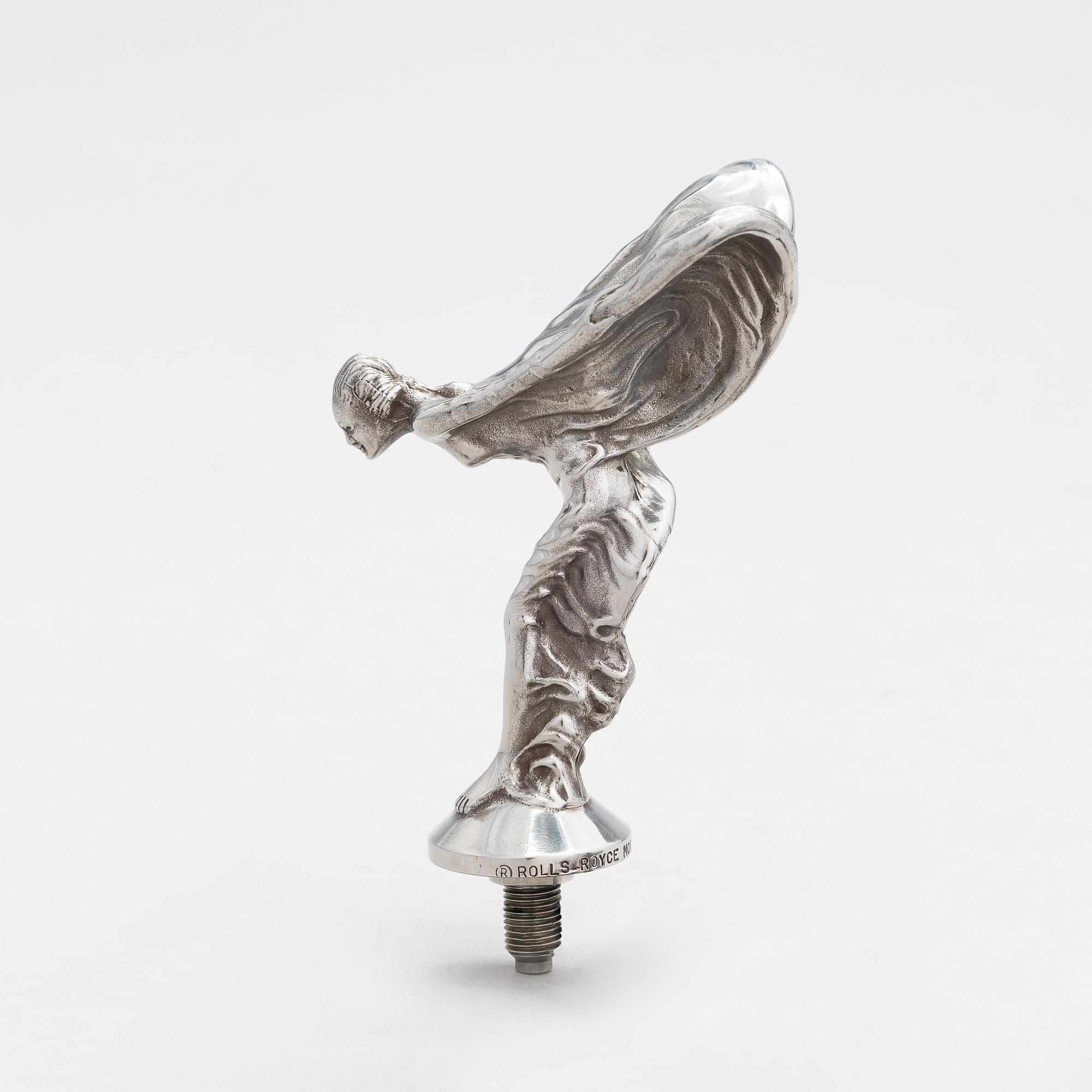 Rolls Royce, Kylarprydnad "The Spirit of Ecstacy", rostfritt stål.