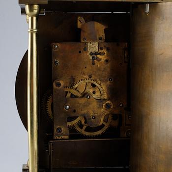 A lantern clock from Gustav Becker, later part of the 19th Century.