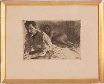 Anders Zorn, "August Saint Gaudens II".