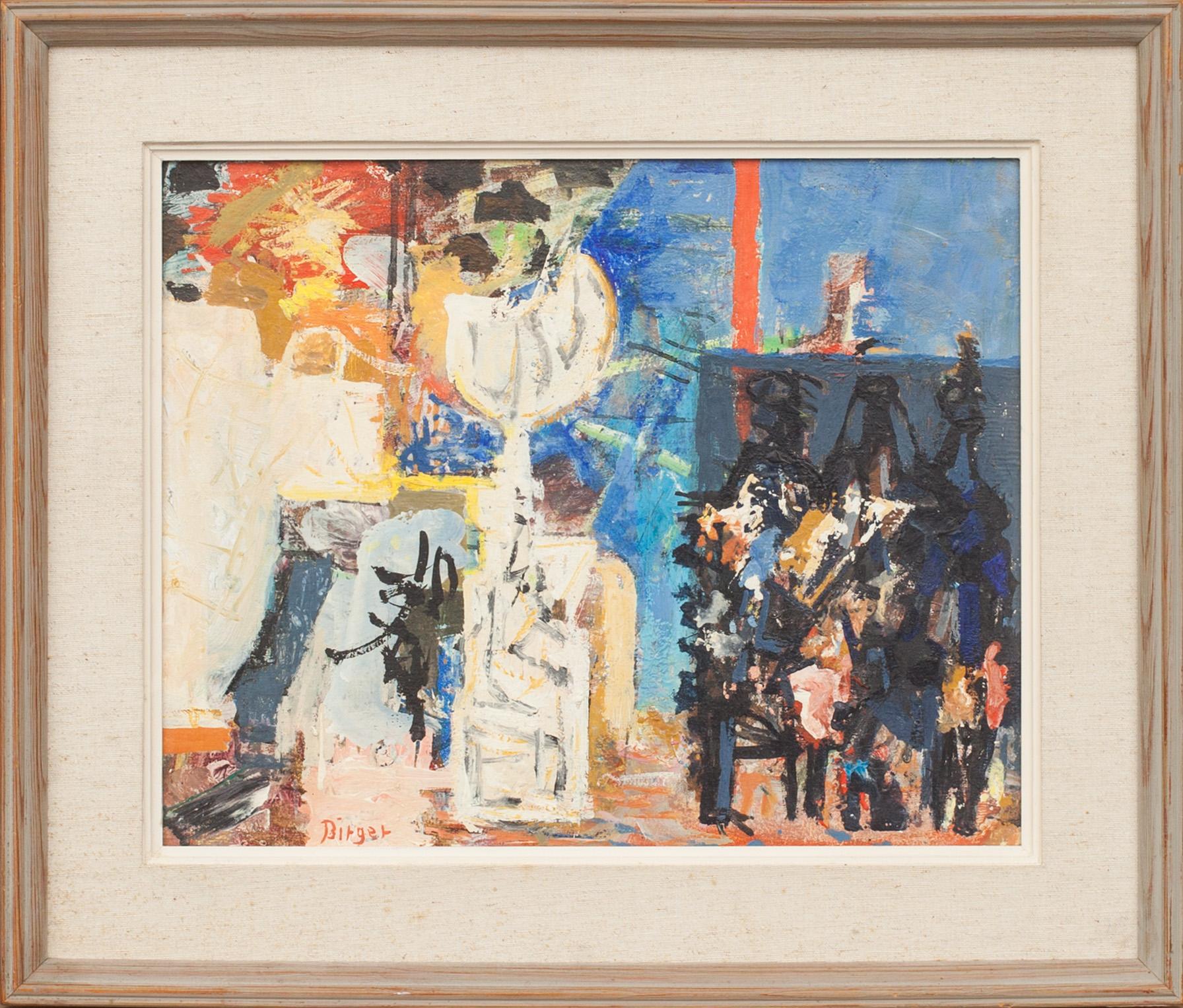 BIRGER BIRGER-ERICSON, oljemålning.