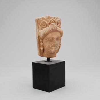 OKÄND KONSTNÄR. Skulptur, terracotta. 1900-tal.