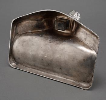 SKRIVBORSUPPSATS, nysilver, Madsen & T. Baagøe (M & TB), jugend, 1900-talets början.
