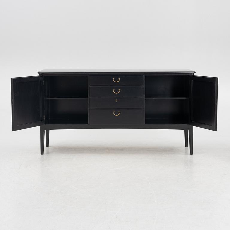 Kerstin Hörlin-Holmquist, sideboard samt vitrinskåp, "Charlotte", Asko, Finland, 1970-tal.