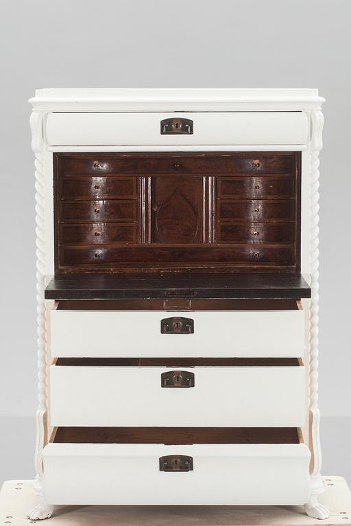 CHIFFONJÉ, senempire 1800-talets mitt.
