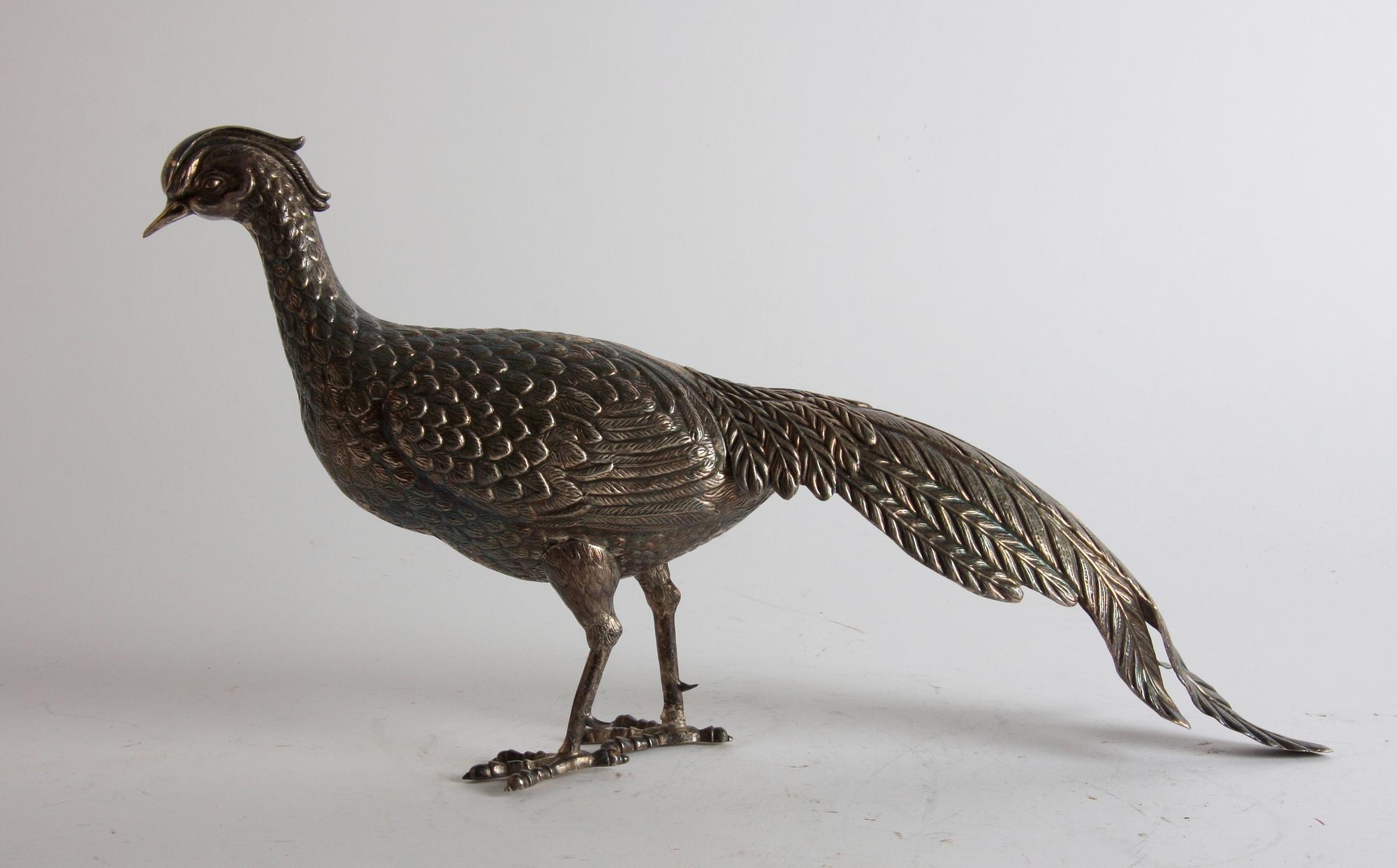 FIGURIN, silver, svenska importstämplar.