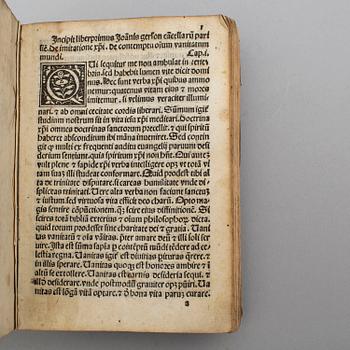 BOOK, Incunable, Venice 1496.