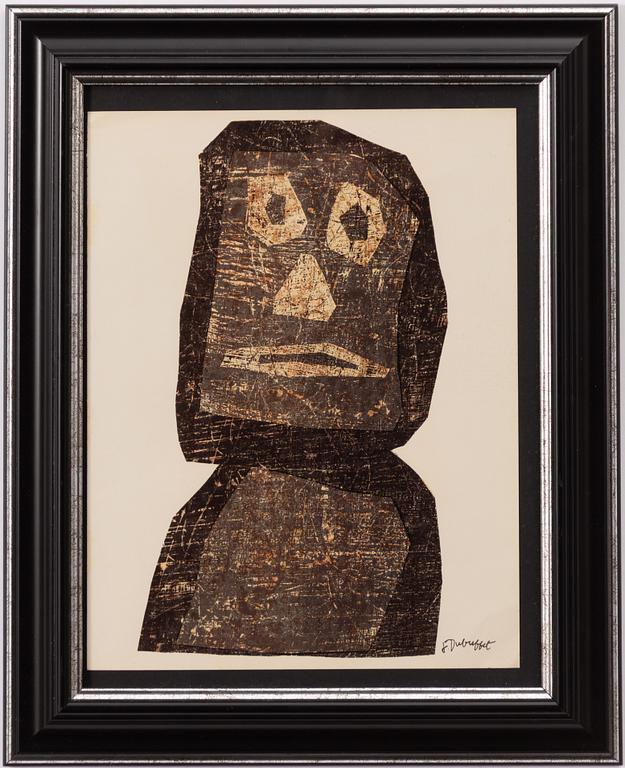 Jean Dubuffet, efter, "Le Guerrier".