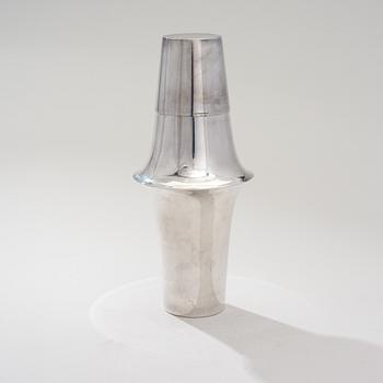 COCKTAIL SHAKER. Silver 830, Kultakeskus, Tavastehus 1970.