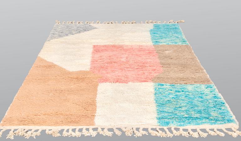 A Moroccan carpet, 238 x 150 cm.