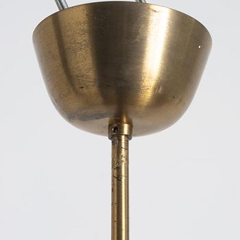 A Swedish Modern ceiling lamp, 1940s/50s.