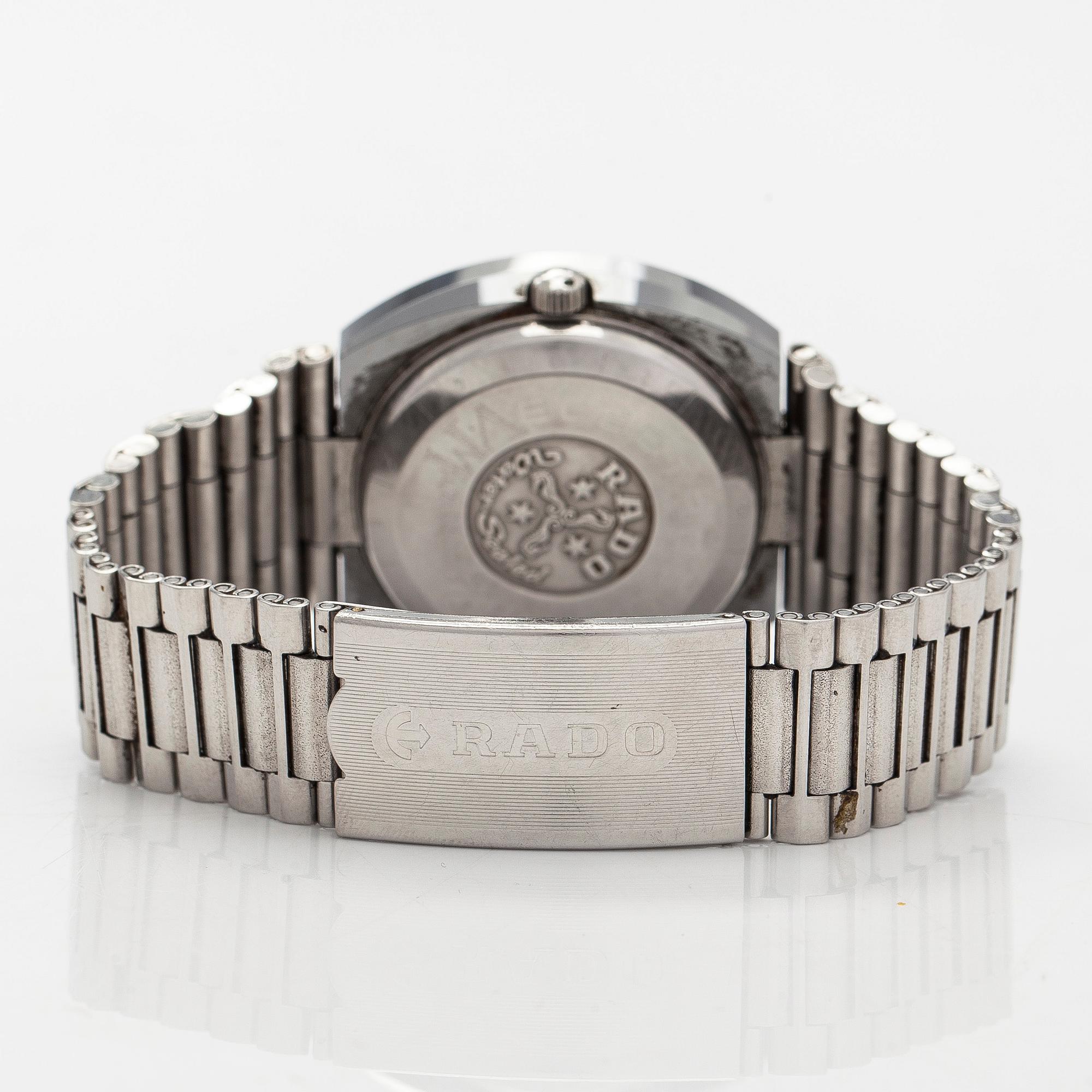 Rado, Diastar, Electrosonic, wristwatch, 38 mm.