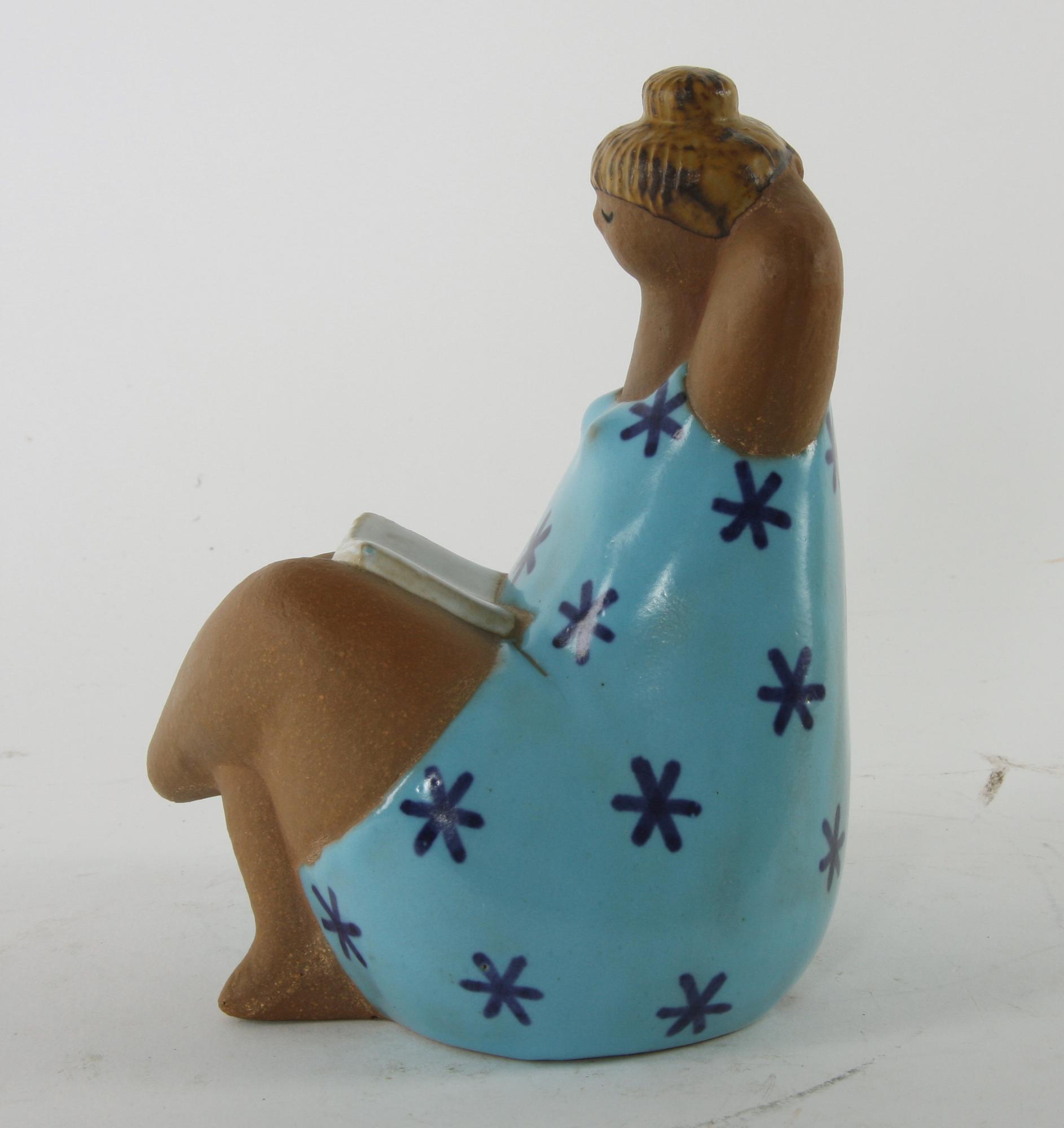 FIGURIN, stengods, Lisa Larson, Gustavsberg.