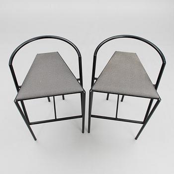 JOUKO JÄRVISALO, A set of two 'Soda' bar chairs by Inno Interior. 1988.