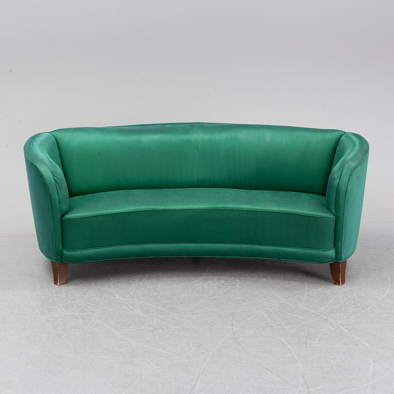 Otto Schulz, attributed to. A Boet sofa, Gothenburg, 1930's/40's.