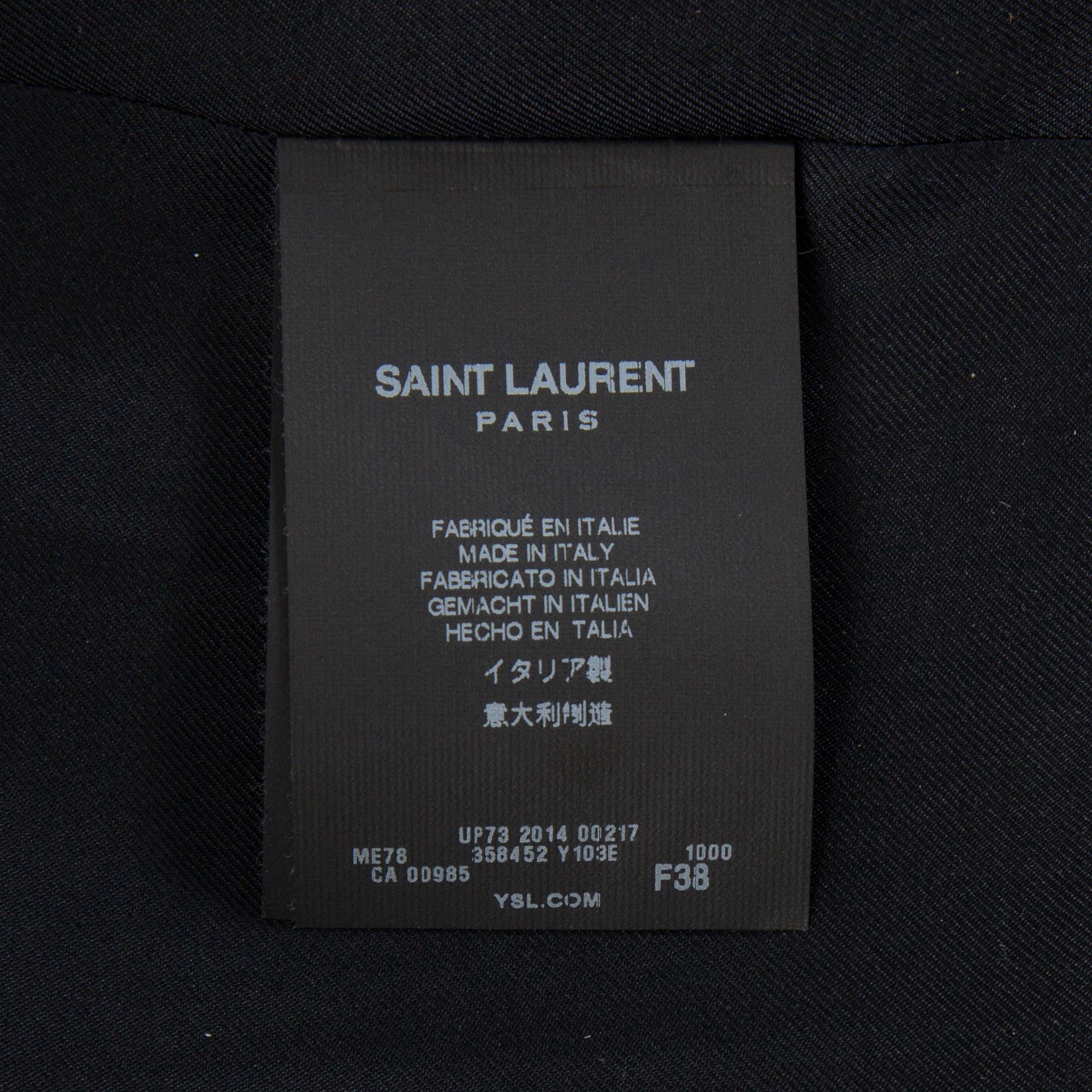 COAT, Saint Laurent, french size 38.