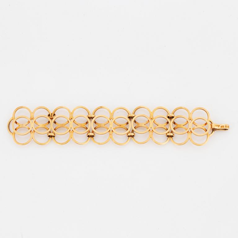 CECILIA JOHANSSON, bracelet, 18K gold.