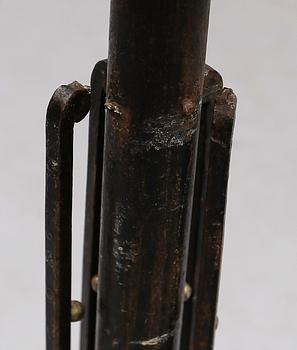 VÄGGLAMPOR, 1 par, smide och förkromad metall, art déco, 1900-talets första hälft.