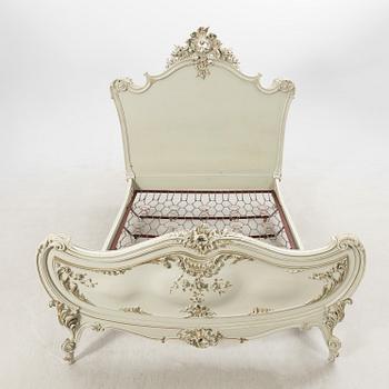Bed in the Louis XV style, L. Malard, Paris, early 20th century.