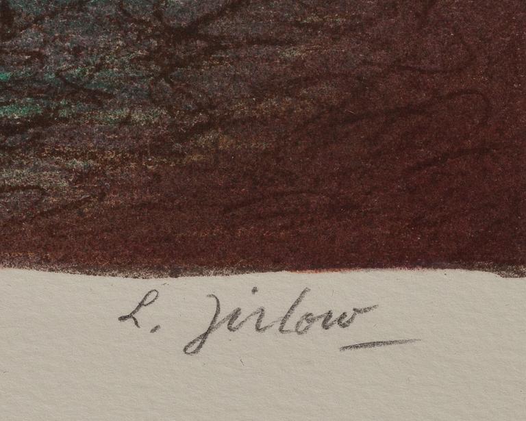LENNART JIRLOW, färglitografi, signerad och numrerad 135/285.