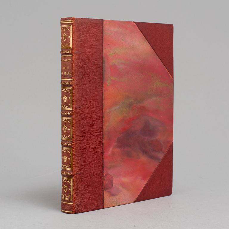 BOOK, Inscribed by Zola.