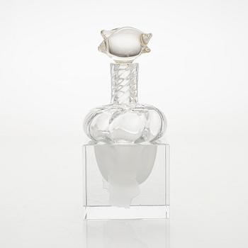 Tiina Nordström, konstglas, signerad Tiina Nordström, Iittala 1991.