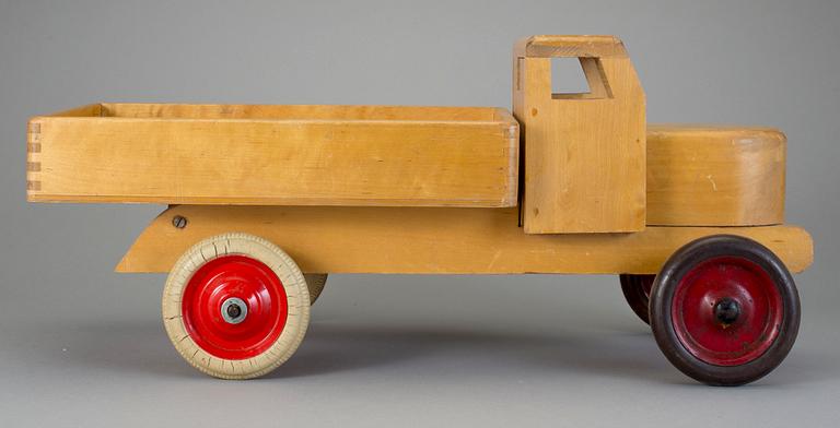 LEKSAKSBIL, trä. Troligen Brio, 1940-/50-tal.