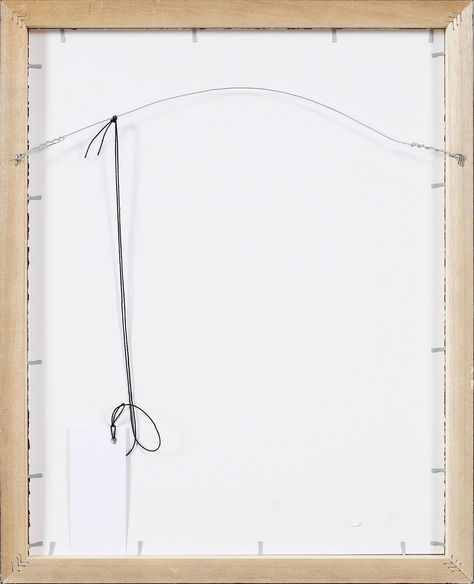 ANDERS WOLLIN, oil on paper, signed.