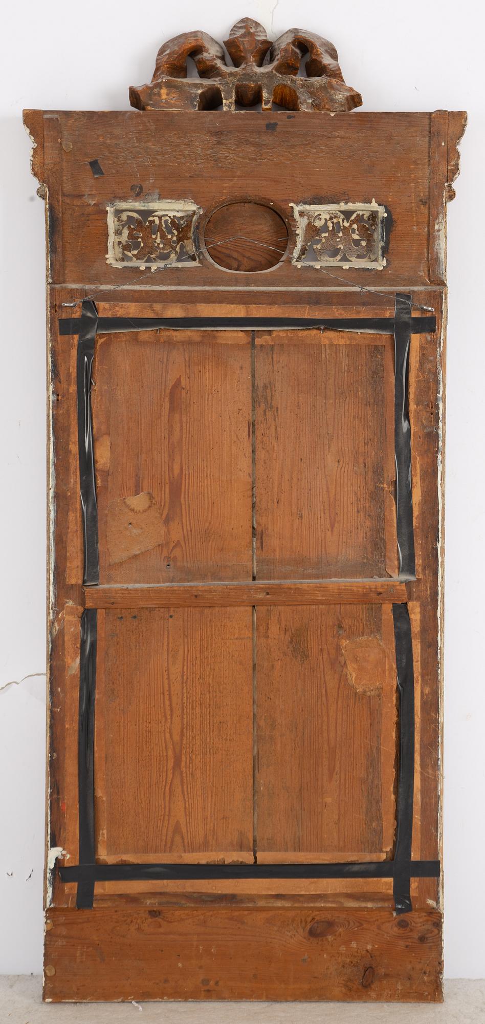 Olof Wetterberg, mirror. Gustavian.