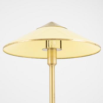 A brass table light, 'Kongelys', Fog & Mørup, Denmark, second half of the 20th Century.