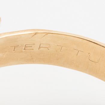 Ring, 14K gold, smoky quartz. Alppikulta Oy, Helsinki 1961.