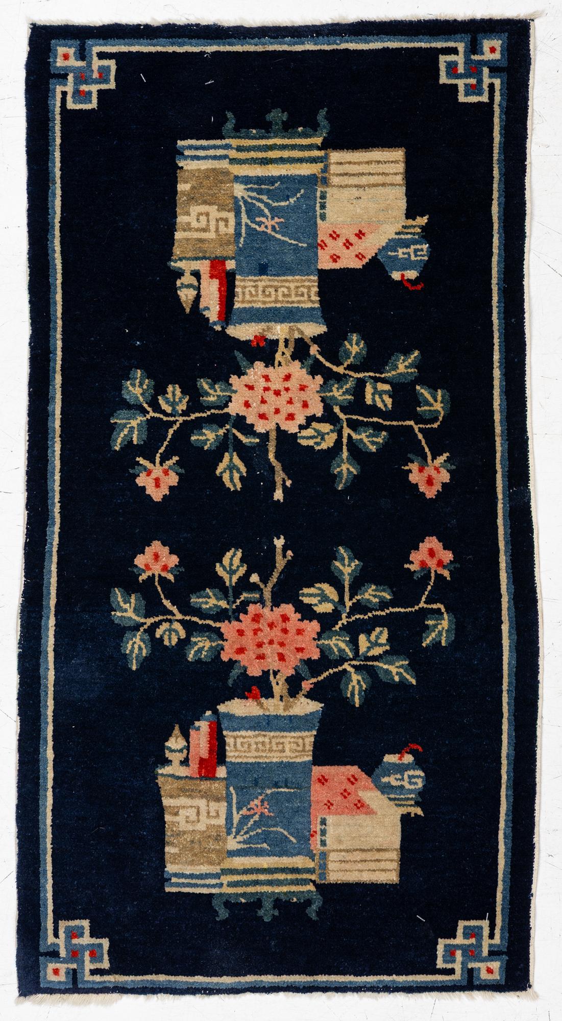 Rug, Baotou, rug, approx. 106 x 55 cm.