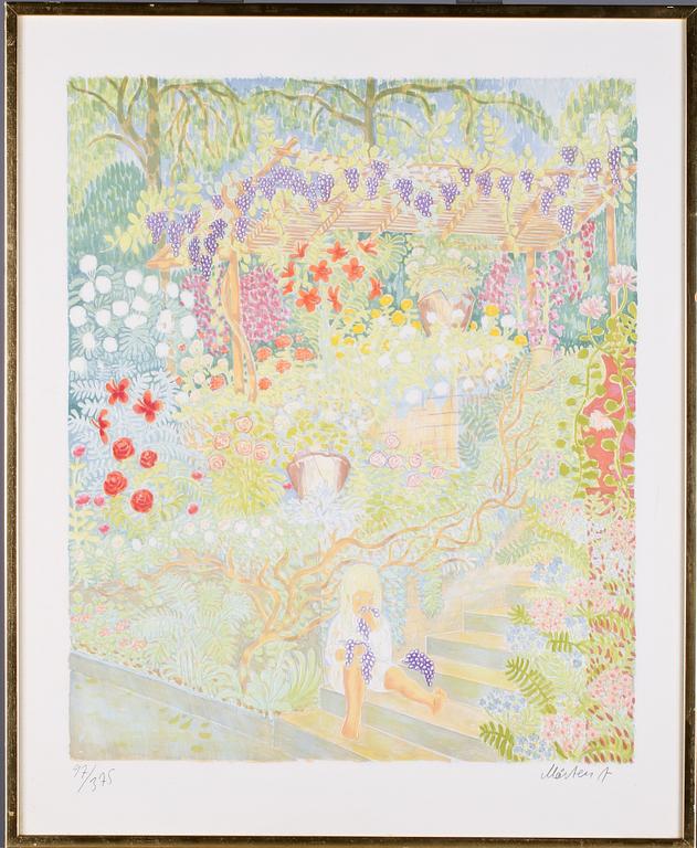 MÅRTEN ANDERSSON, färglitografi, signerad och numrerad 97/375.