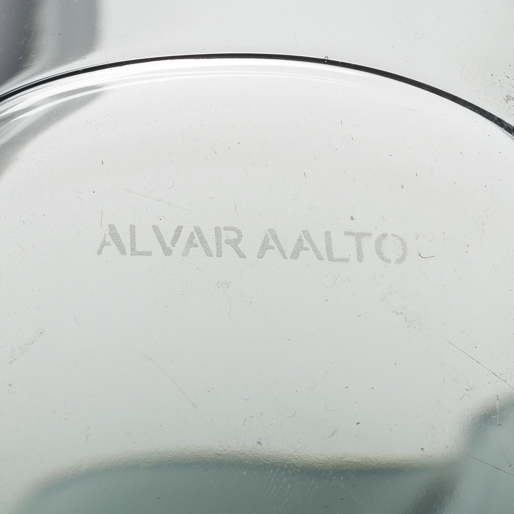 Alvar Aalto, maljakko, 3030, leimasigneerattu, Iittala, 1980-90-luku.