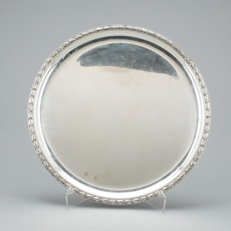FAT, silver, W.A. Bolin, Stockholm, 1965. Vikt 1221 gram.